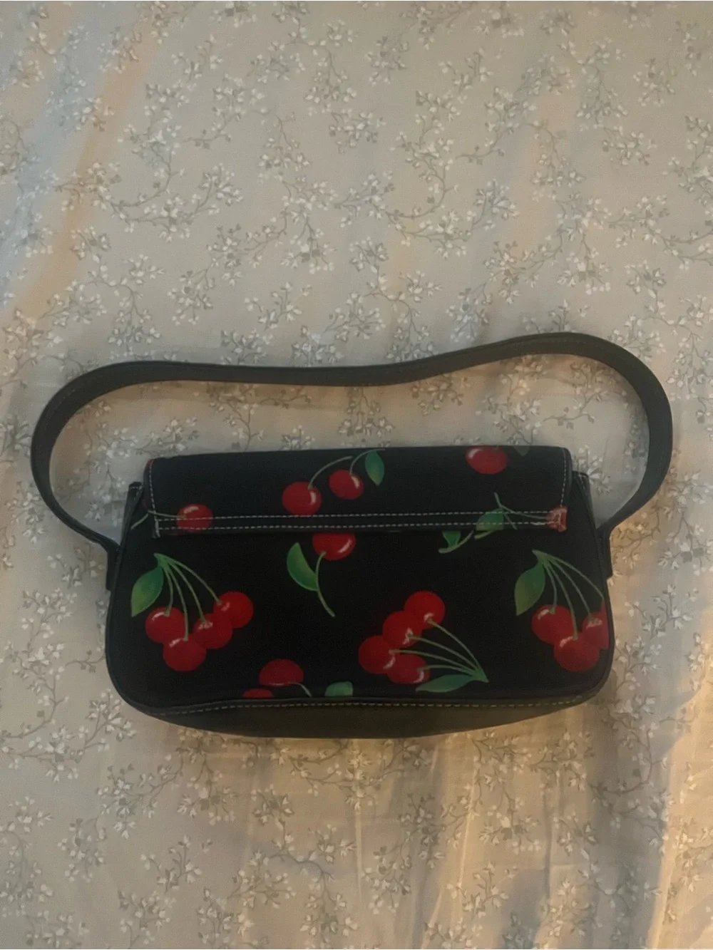 Black Cherry Print Women's Kate spade Shoulder Bag